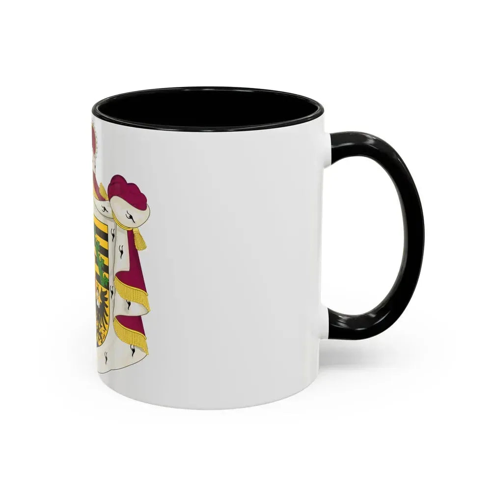 Coat of arms of Liechtenstein - Accent Coffee Mug - Go Mug Yourself