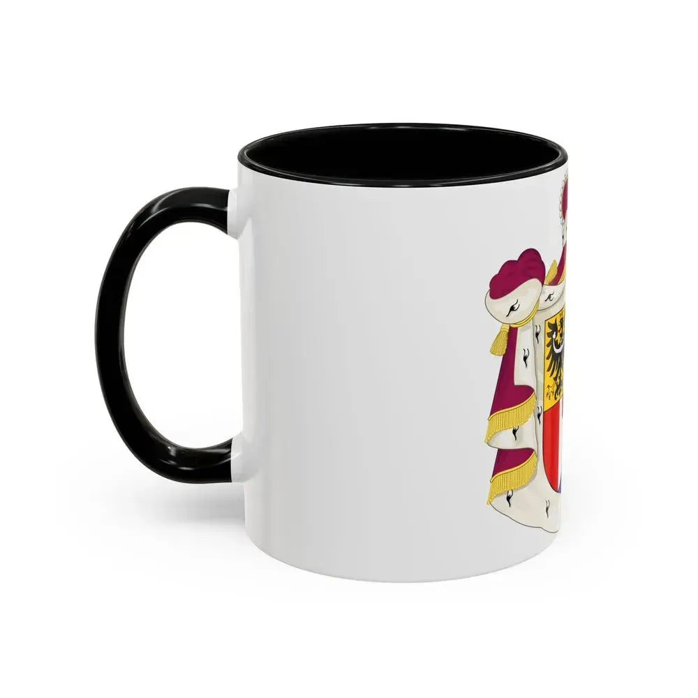 Coat of arms of Liechtenstein - Accent Coffee Mug - Go Mug Yourself