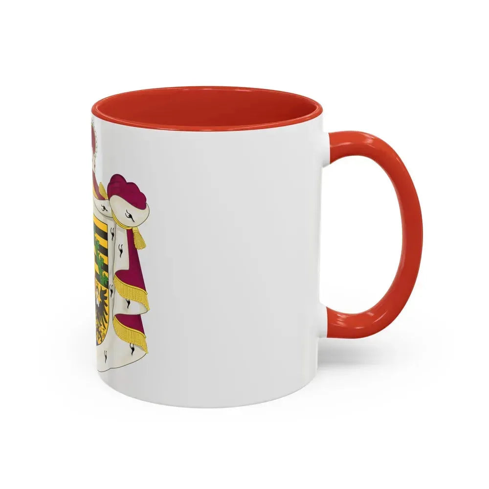 Coat of arms of Liechtenstein - Accent Coffee Mug - Go Mug Yourself