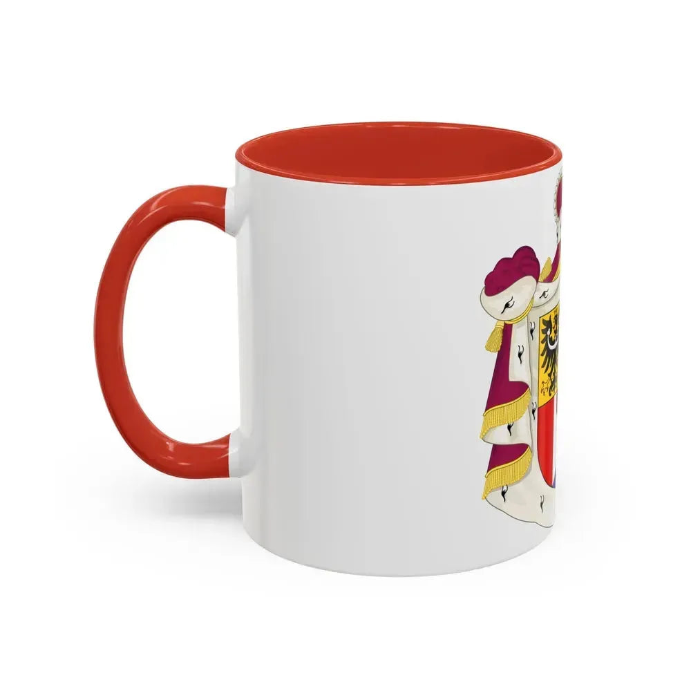 Coat of arms of Liechtenstein - Accent Coffee Mug - Go Mug Yourself