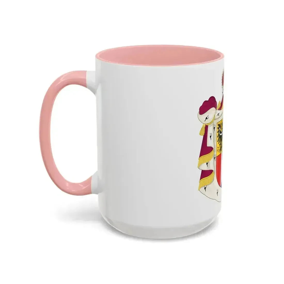 Coat of arms of Liechtenstein - Accent Coffee Mug - Go Mug Yourself