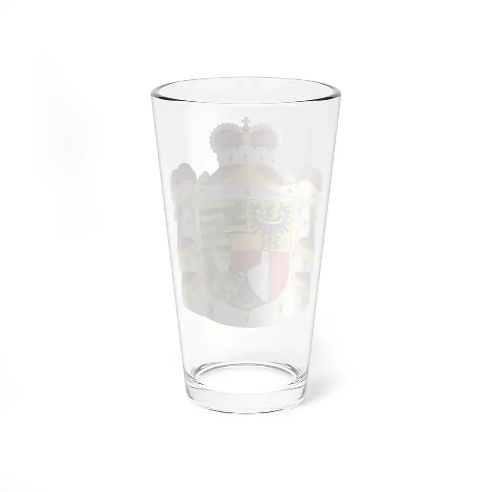 Coat of arms of Liechtenstein - Pint Glass 16oz - Go Mug Yourself
