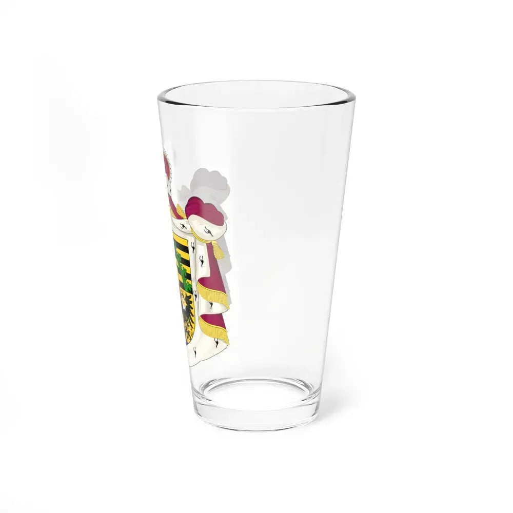 Coat of arms of Liechtenstein - Pint Glass 16oz - Go Mug Yourself