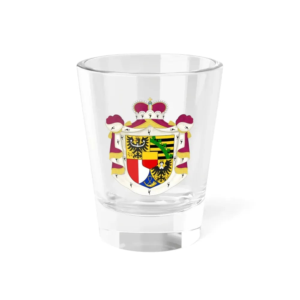 Coat of arms of Liechtenstein - Shot Glass 1.5oz 1.5oz - Go Mug Yourself