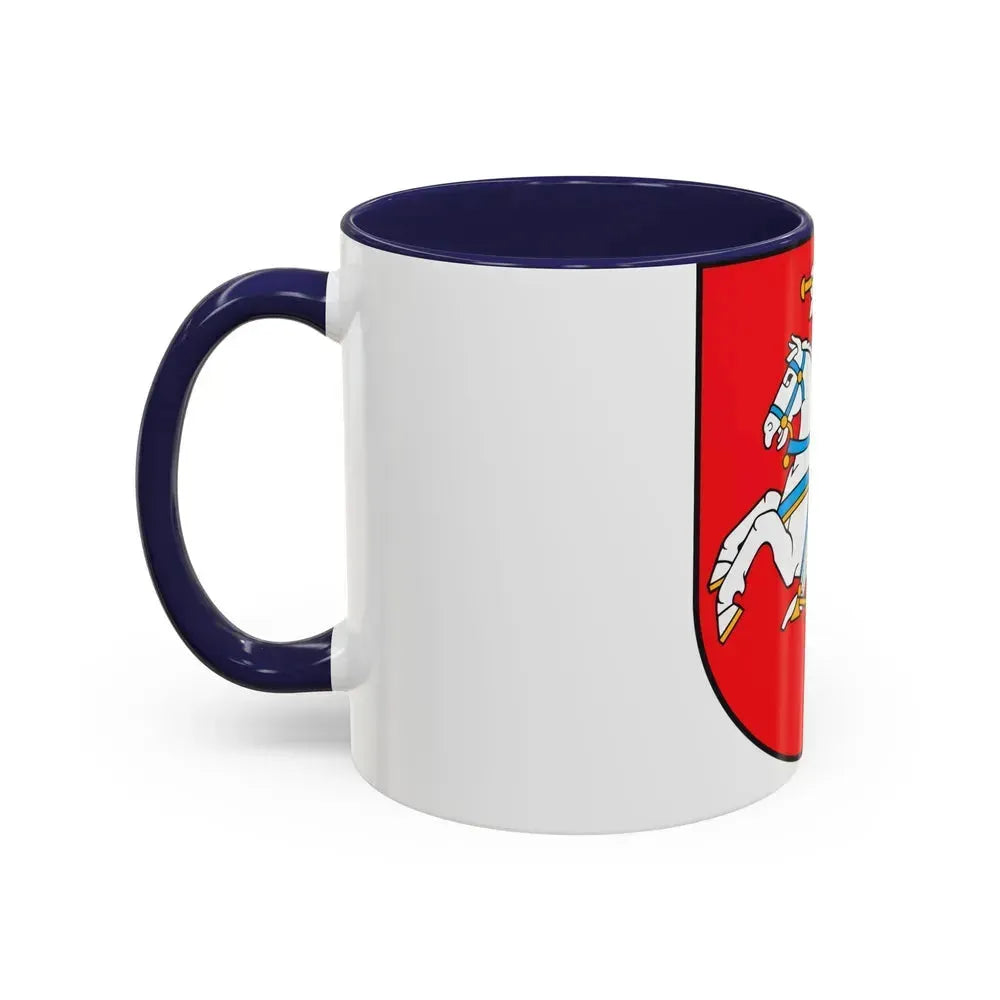 Coat of arms of Lithuania - Accent Coffee Mug - Go Mug Yourself
