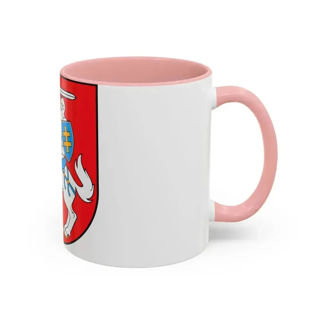 Coat of arms of Lithuania - Accent Coffee Mug - Go Mug Yourself