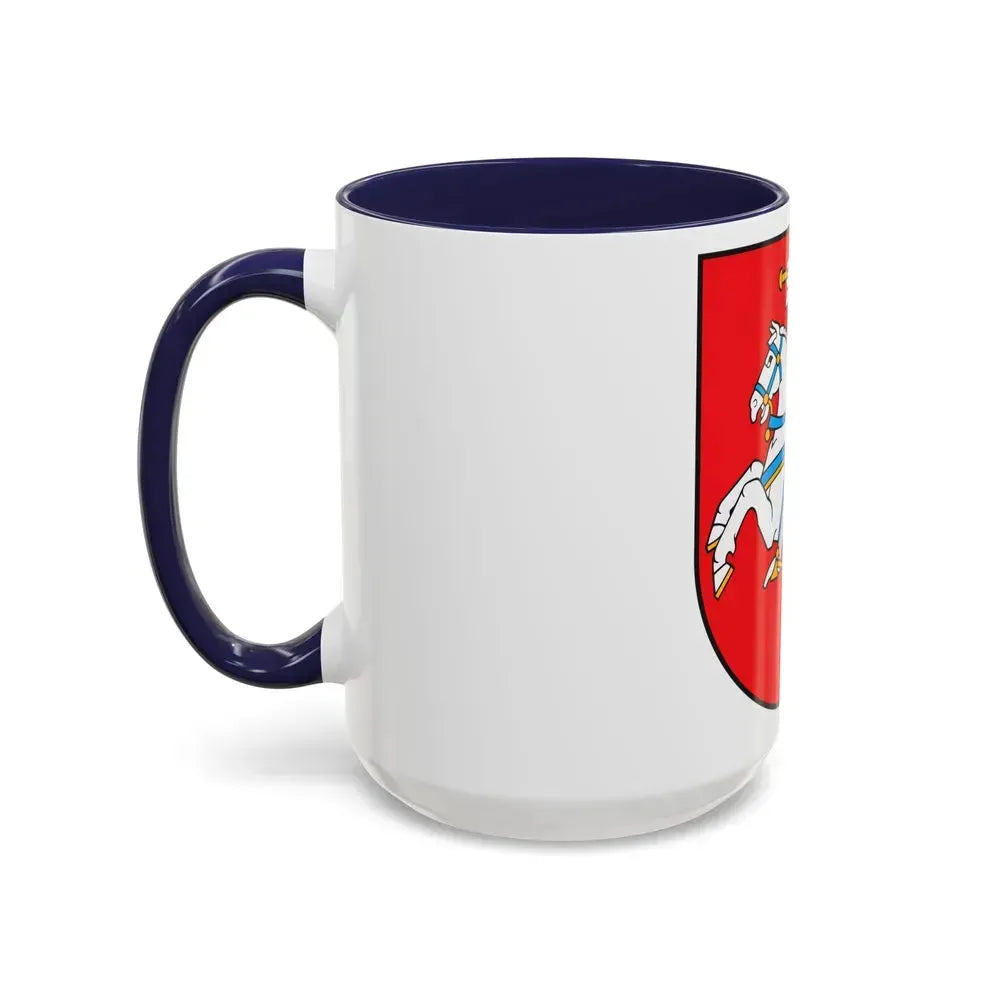 Coat of arms of Lithuania - Accent Coffee Mug - Go Mug Yourself
