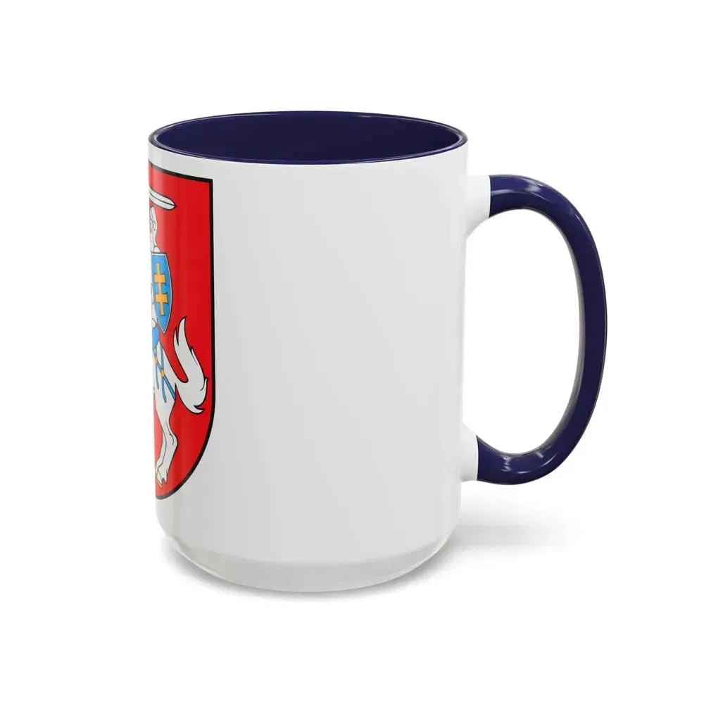 Coat of arms of Lithuania - Accent Coffee Mug - Go Mug Yourself