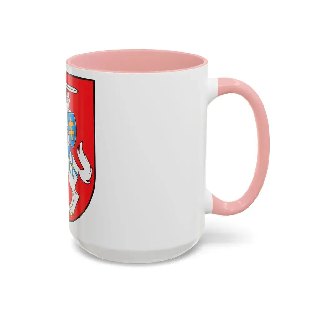 Coat of arms of Lithuania - Accent Coffee Mug - Go Mug Yourself