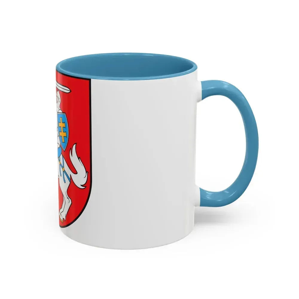 Coat of arms of Lithuania - Accent Coffee Mug - Go Mug Yourself
