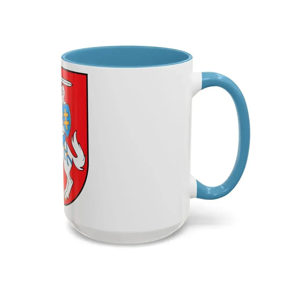 Coat of arms of Lithuania - Accent Coffee Mug - Go Mug Yourself