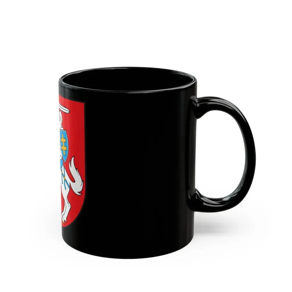 Coat of arms of Lithuania - Black Coffee Mug - Go Mug Yourself
