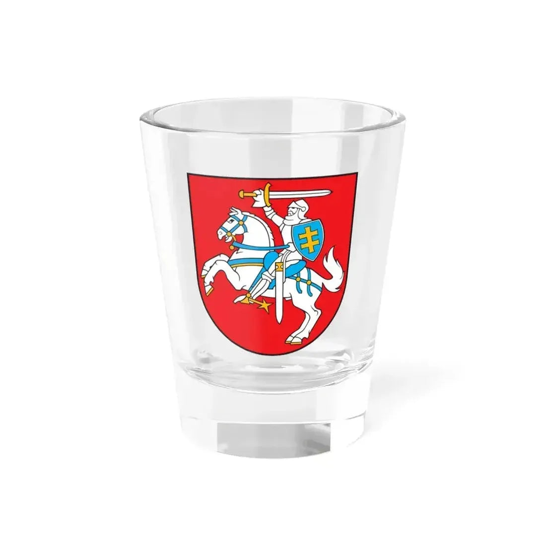 Coat of arms of Lithuania - Shot Glass 1.5oz 1.5oz - Go Mug Yourself