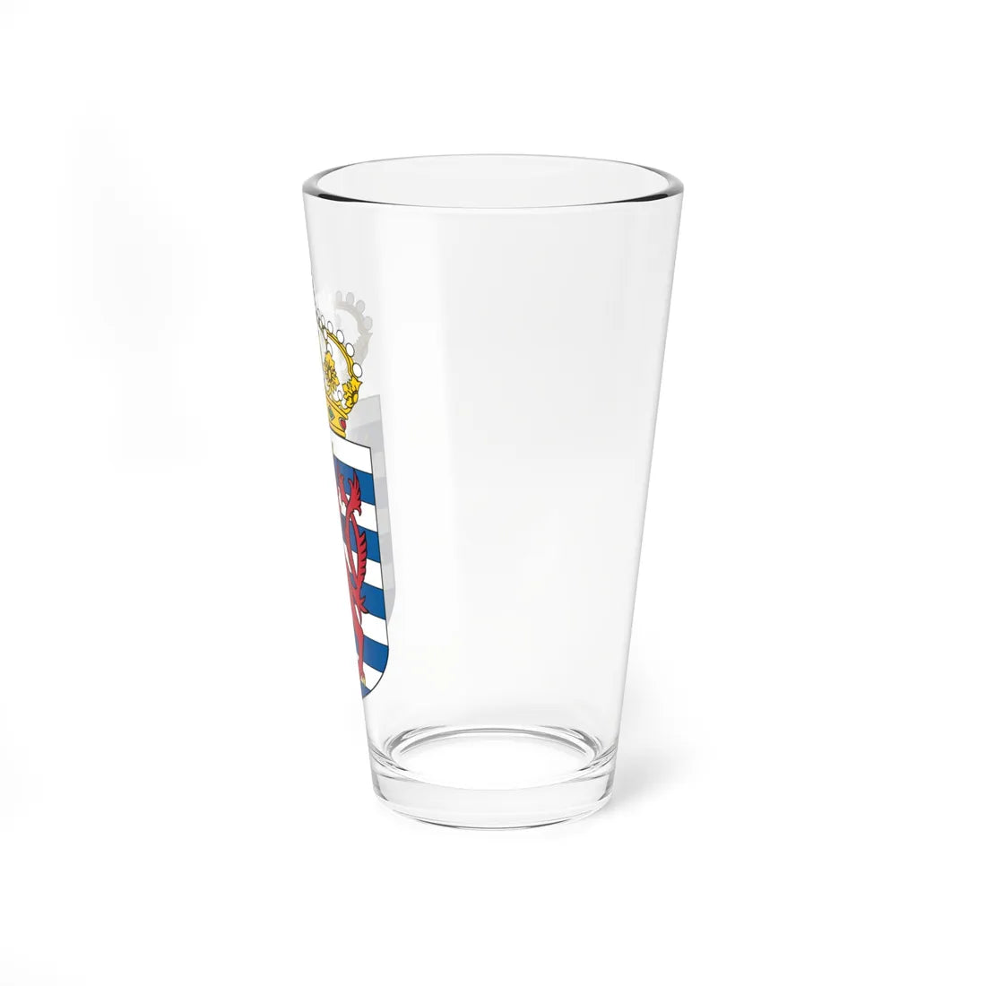 Coat of Arms of Luxembourg Lesser 2 (Luxembourg) (Coat of Arms) Pint Glass 16oz - Go Mug Yourself