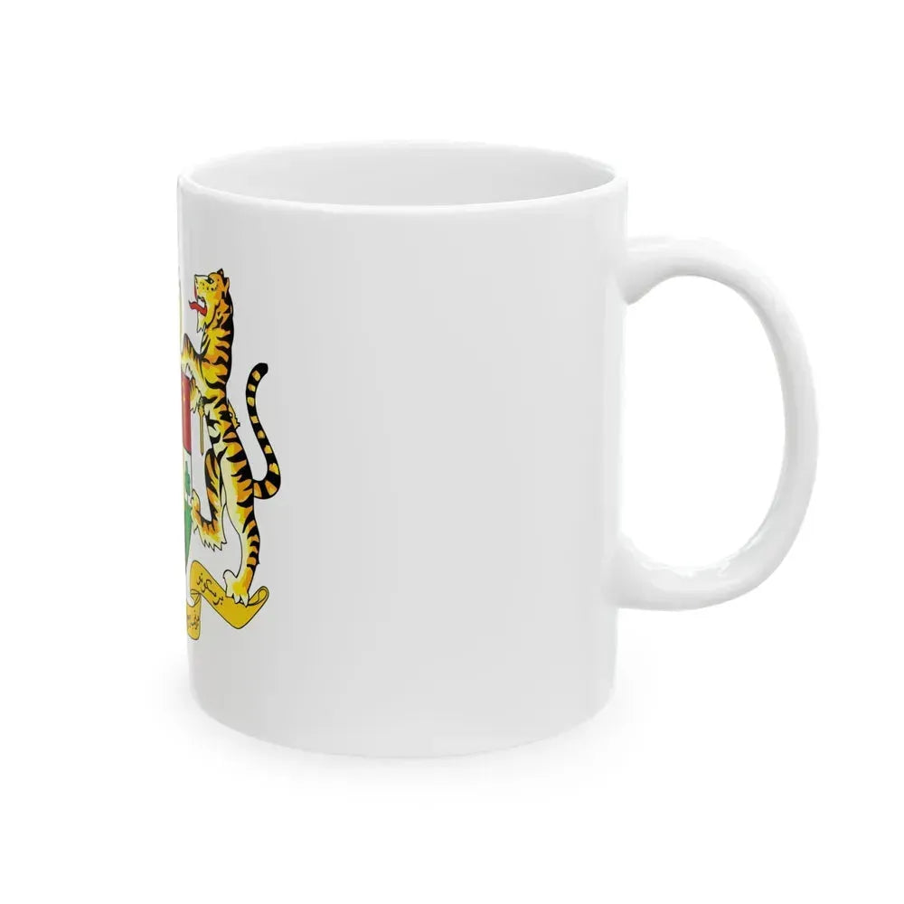 Coat of arms of Malaysia (1965-1973) - White Coffee Mug - Go Mug Yourself