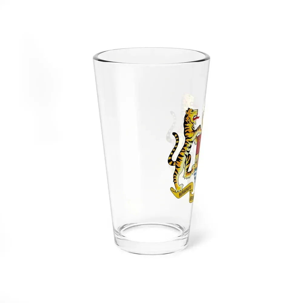 Coat of arms of Malaysia (1973-1982) - Pint Glass 16oz - Go Mug Yourself