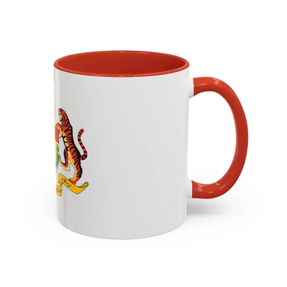 Coat of arms of Malaysia - Accent Coffee Mug - Go Mug Yourself
