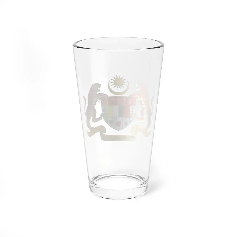 Coat of arms of Malaysia - Pint Glass 16oz - Go Mug Yourself