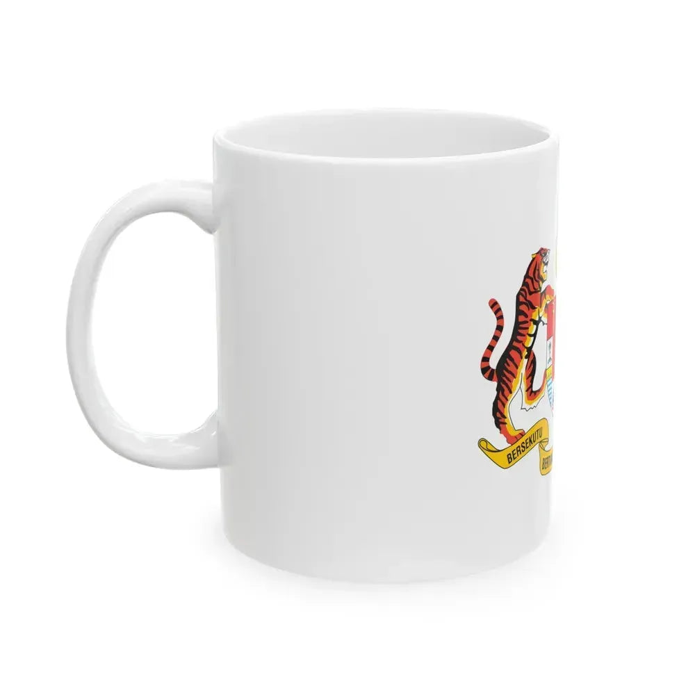Coat of arms of Malaysia - White Coffee Mug - Go Mug Yourself