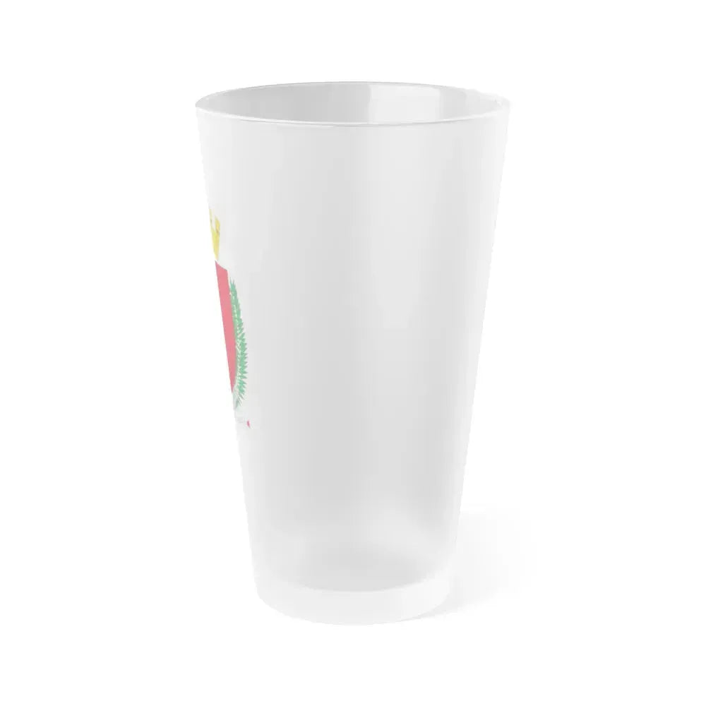 Coat of arms of Malta - Frosted Pint Glass 16oz - Go Mug Yourself