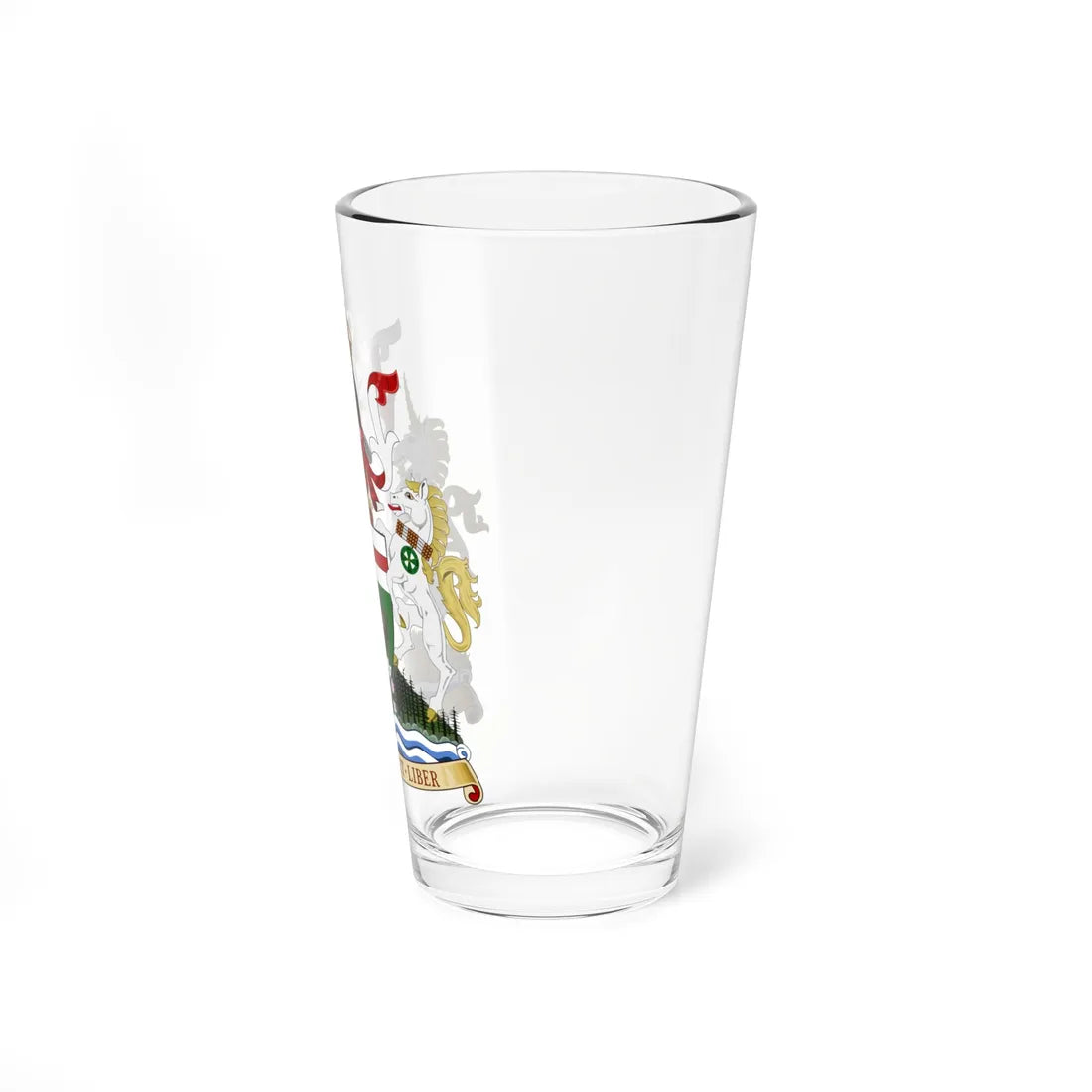Coat of arms of Manitoba (Canada) (Coat of Arms) Pint Glass 16oz - Go Mug Yourself