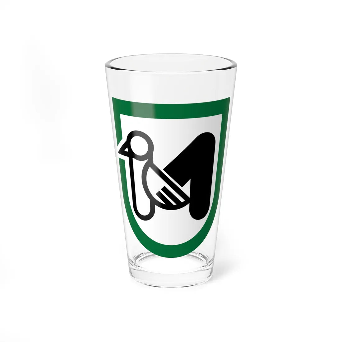 Coat of arms of Marche (Italy) (Coat of Arms) Pint Glass 16oz 16oz - Go Mug Yourself
