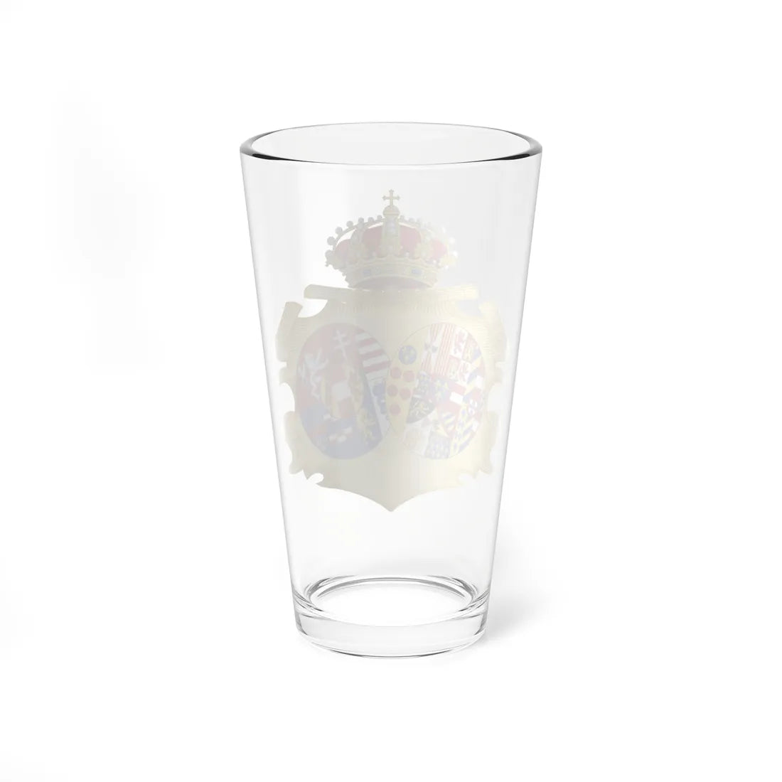 Coat of Arms of Maria Theresa Queen of the Two Sicilies (Italy) (Coat of Arms) Pint Glass 16oz - Go Mug Yourself