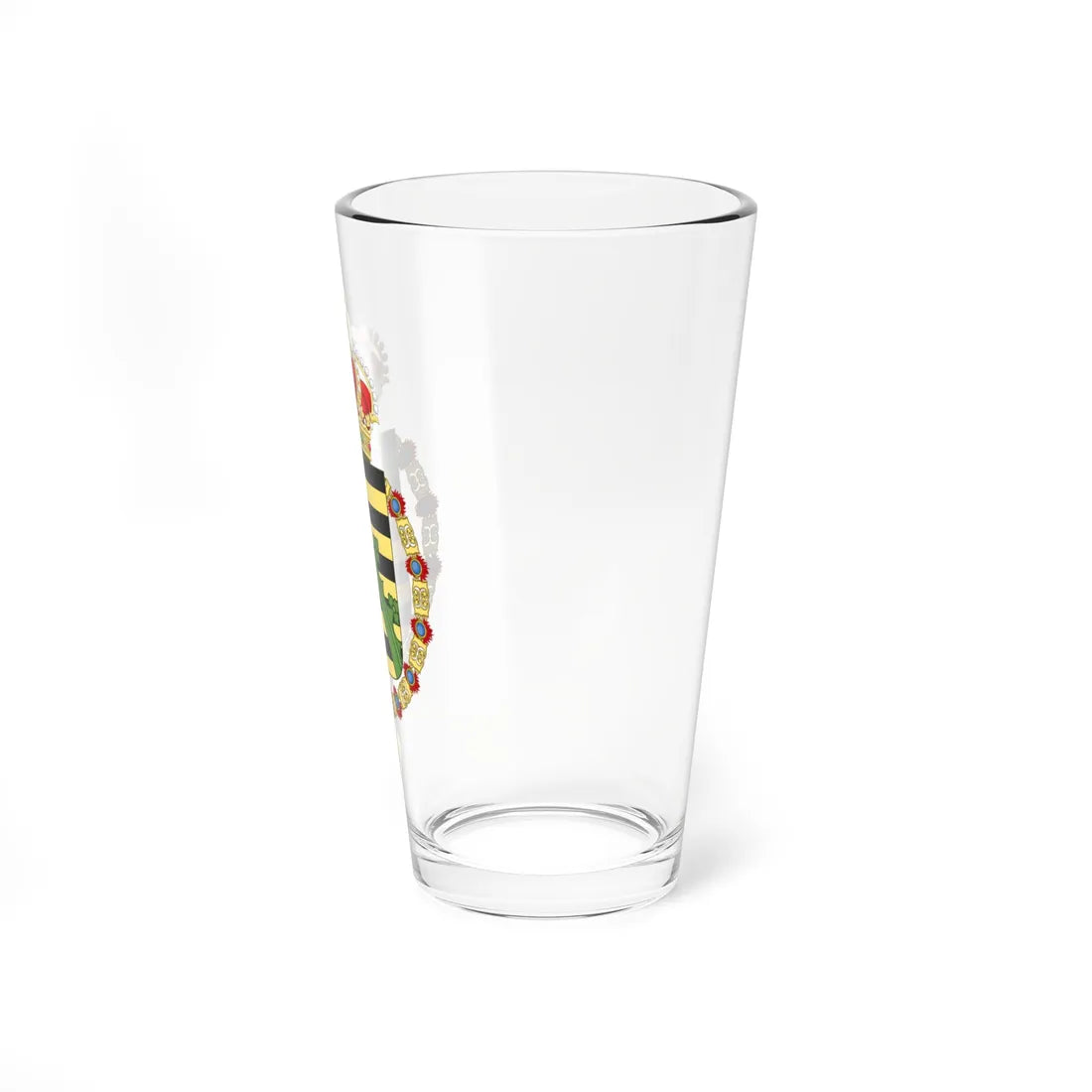Coat of Arms of Maximilian Hereditary Prince of Saxony Order of the Golden Fleece (Germany) (Coat of Arms) Pint Glass 16oz - Go Mug Yourself