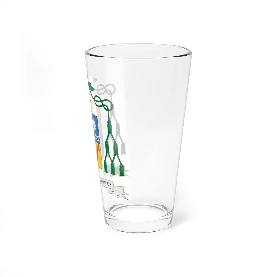 Coat of Arms of Michael Izen (United States) (Coat of Arms) Pint Glass 16oz - Go Mug Yourself