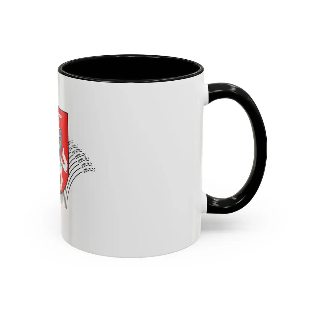 Coat of Arms of Ministry of Agriculture Lithuania - Accent Coffee Mug - Go Mug Yourself