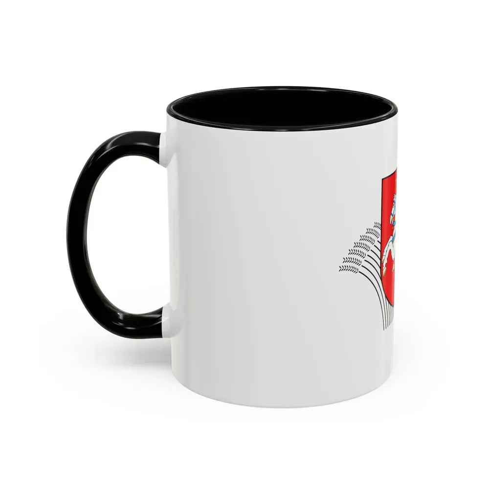 Coat of Arms of Ministry of Agriculture Lithuania - Accent Coffee Mug - Go Mug Yourself
