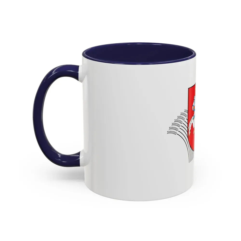 Coat of Arms of Ministry of Agriculture Lithuania - Accent Coffee Mug - Go Mug Yourself