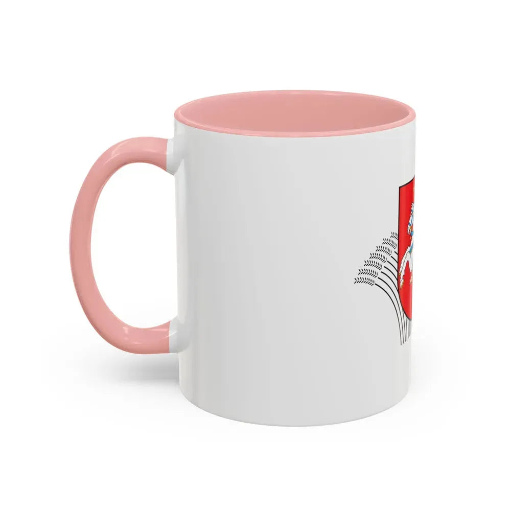 Coat of Arms of Ministry of Agriculture Lithuania - Accent Coffee Mug - Go Mug Yourself