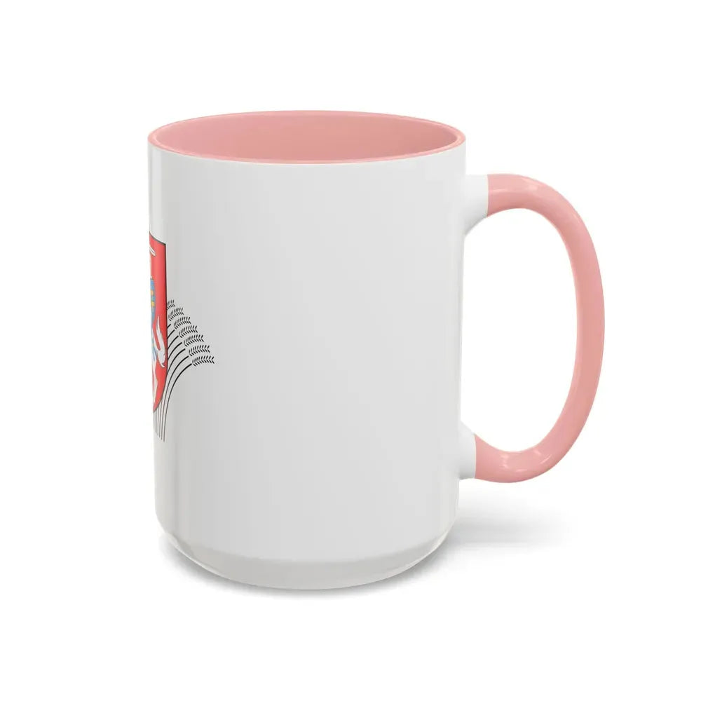 Coat of Arms of Ministry of Agriculture Lithuania - Accent Coffee Mug - Go Mug Yourself