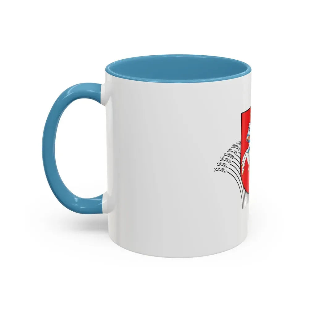 Coat of Arms of Ministry of Agriculture Lithuania - Accent Coffee Mug - Go Mug Yourself