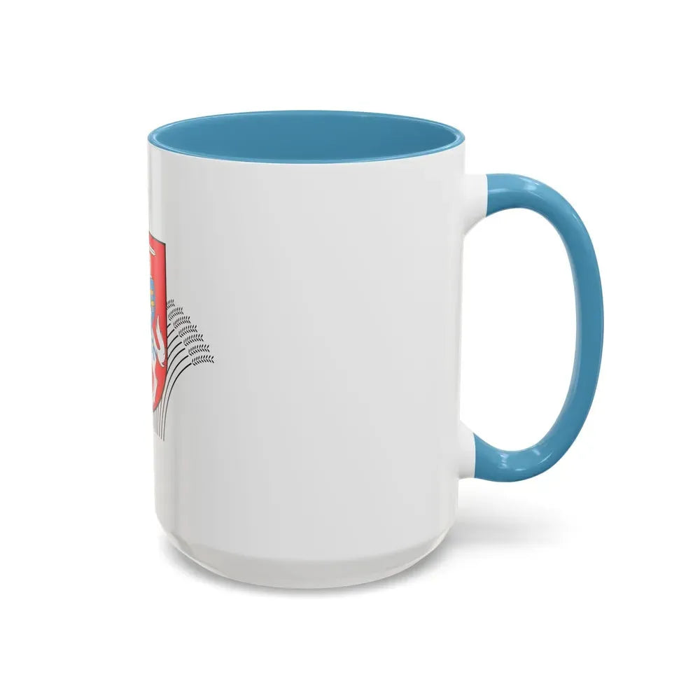 Coat of Arms of Ministry of Agriculture Lithuania - Accent Coffee Mug - Go Mug Yourself