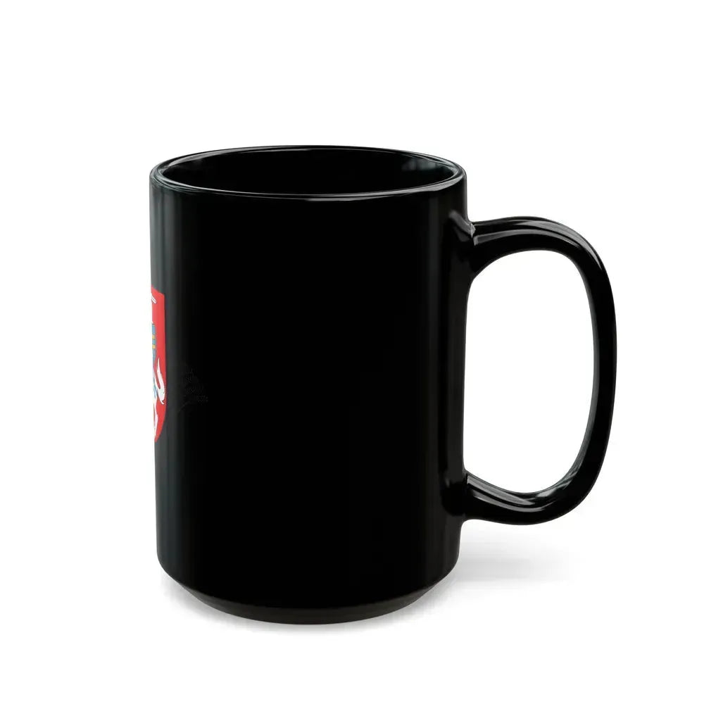 Coat of Arms of Ministry of Agriculture Lithuania - Black Coffee Mug - Go Mug Yourself