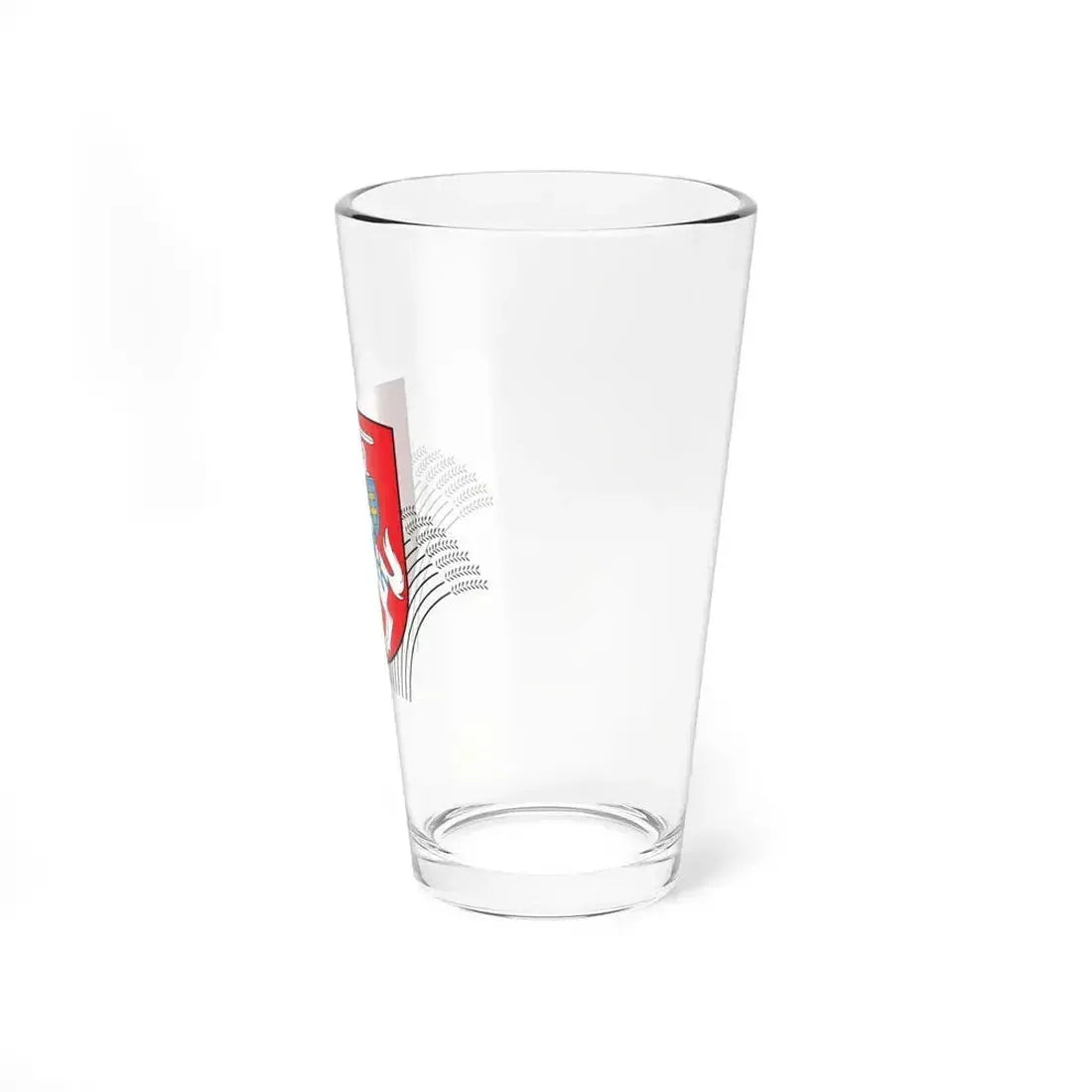Coat of Arms of Ministry of Agriculture Lithuania - Pint Glass 16oz - Go Mug Yourself