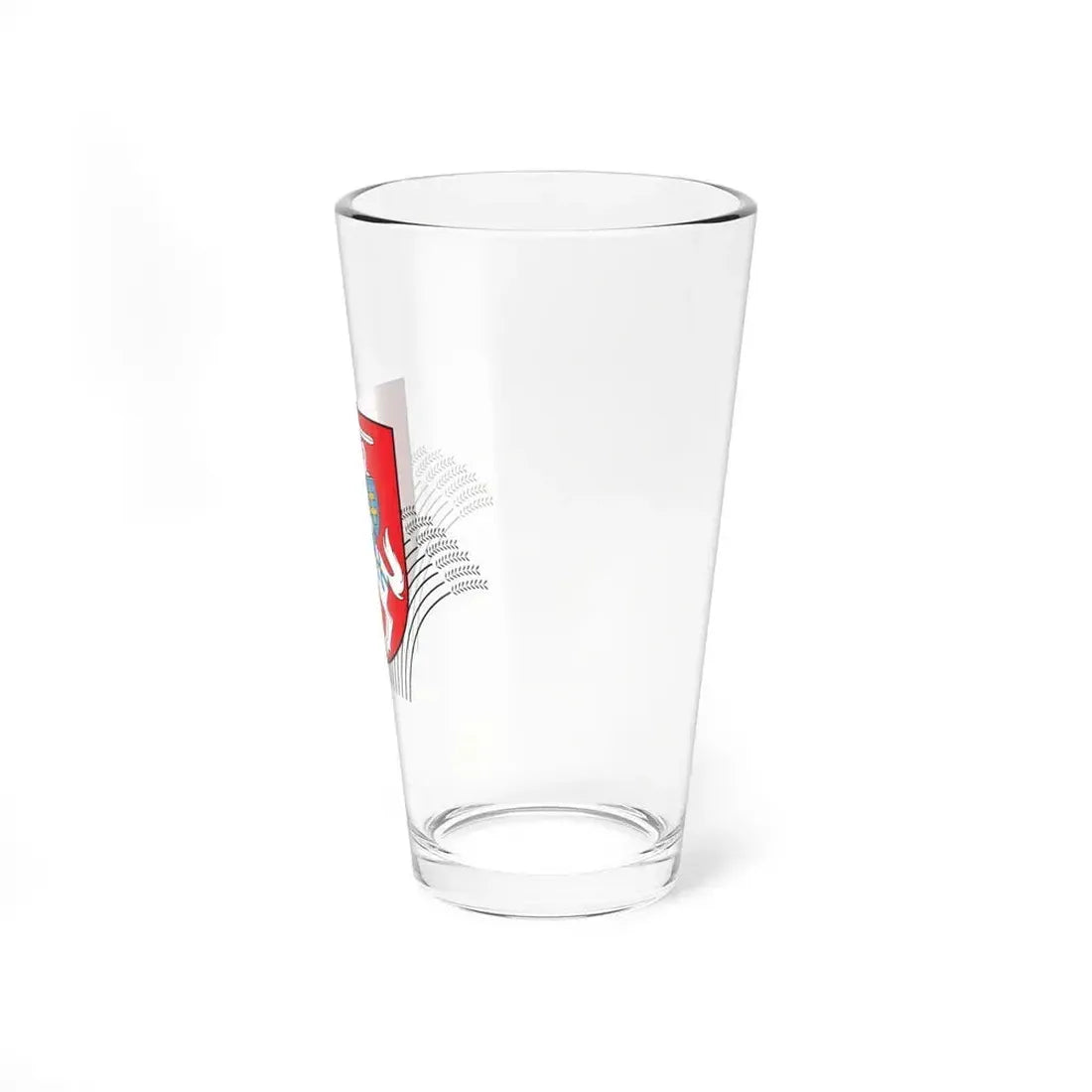 Coat of Arms of Ministry of Agriculture Lithuania - Pint Glass 16oz - Go Mug Yourself