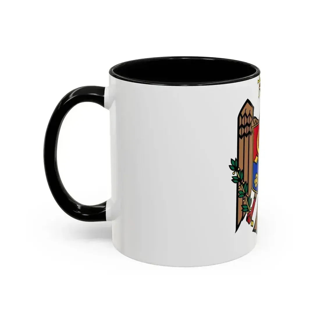Coat of arms of Moldova - Accent Coffee Mug - Go Mug Yourself