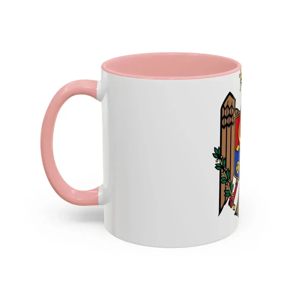 Coat of arms of Moldova - Accent Coffee Mug - Go Mug Yourself