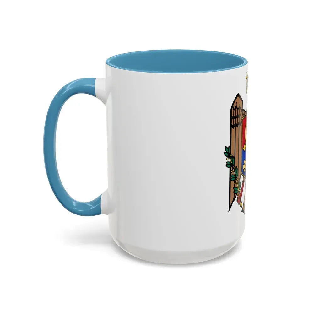Coat of arms of Moldova - Accent Coffee Mug - Go Mug Yourself