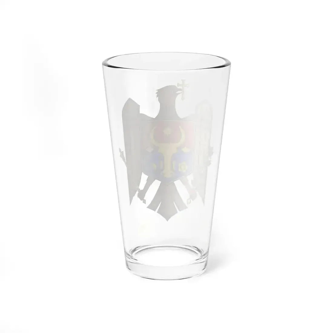 Coat of arms of Moldova - Pint Glass 16oz - Go Mug Yourself