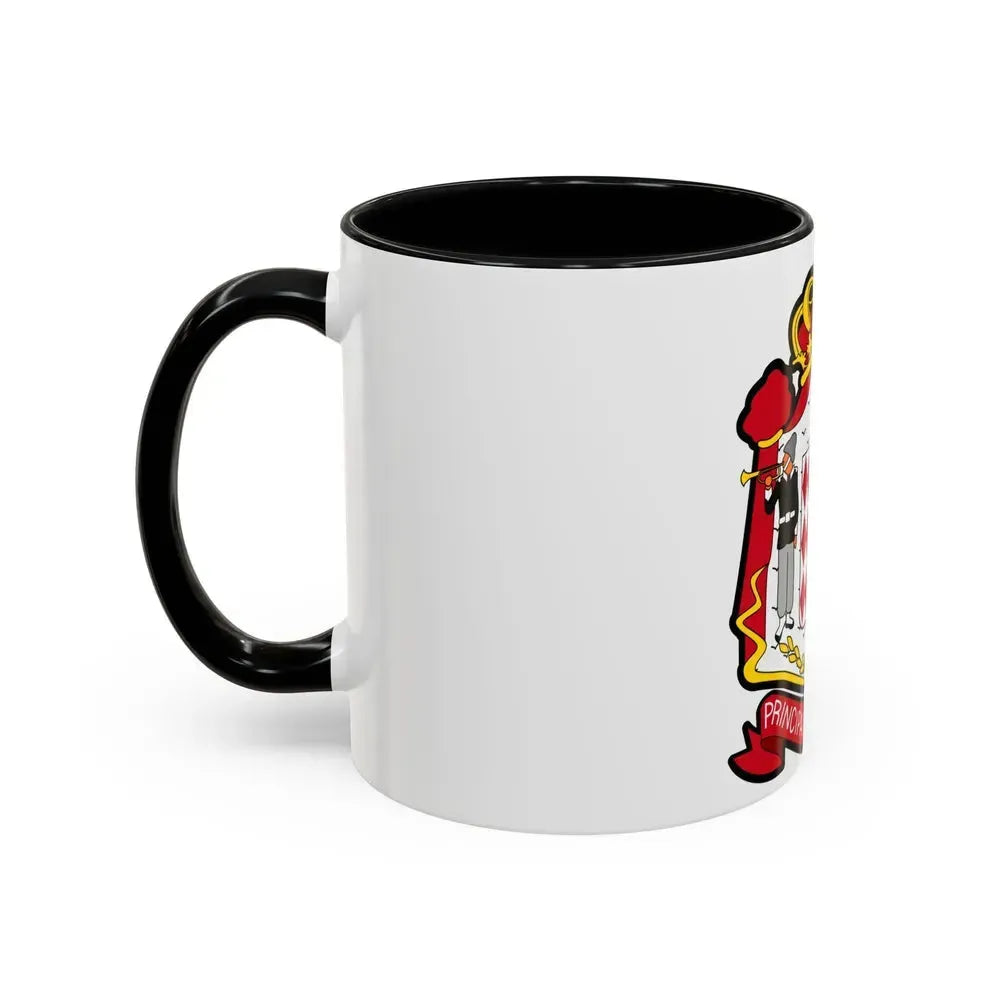 Coat of arms of Monaco - Accent Coffee Mug - Go Mug Yourself