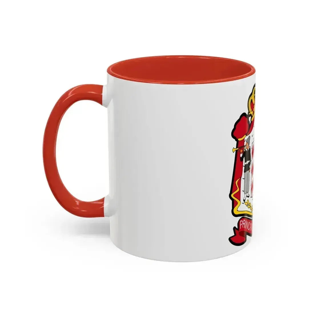 Coat of arms of Monaco - Accent Coffee Mug - Go Mug Yourself