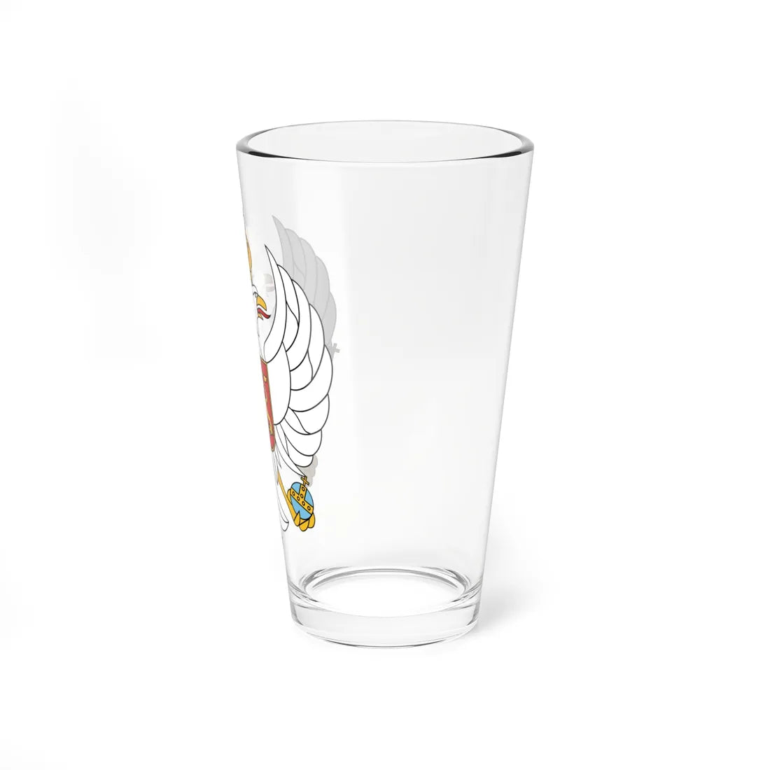 Coat of arms of Montenegro 1992-2004 (Yugoslavia) (Coat of Arms) Pint Glass 16oz - Go Mug Yourself