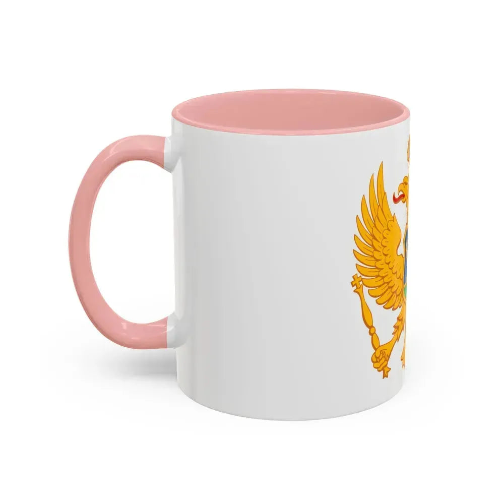 Coat of arms of Montenegro - Accent Coffee Mug - Go Mug Yourself