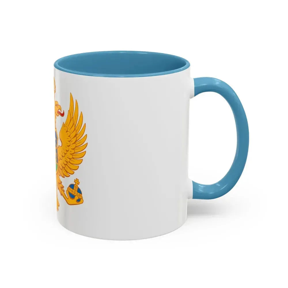 Coat of arms of Montenegro - Accent Coffee Mug - Go Mug Yourself