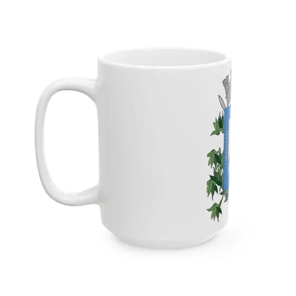 Coat of arms of Montevideo Department - White Coffee Mug - Go Mug Yourself