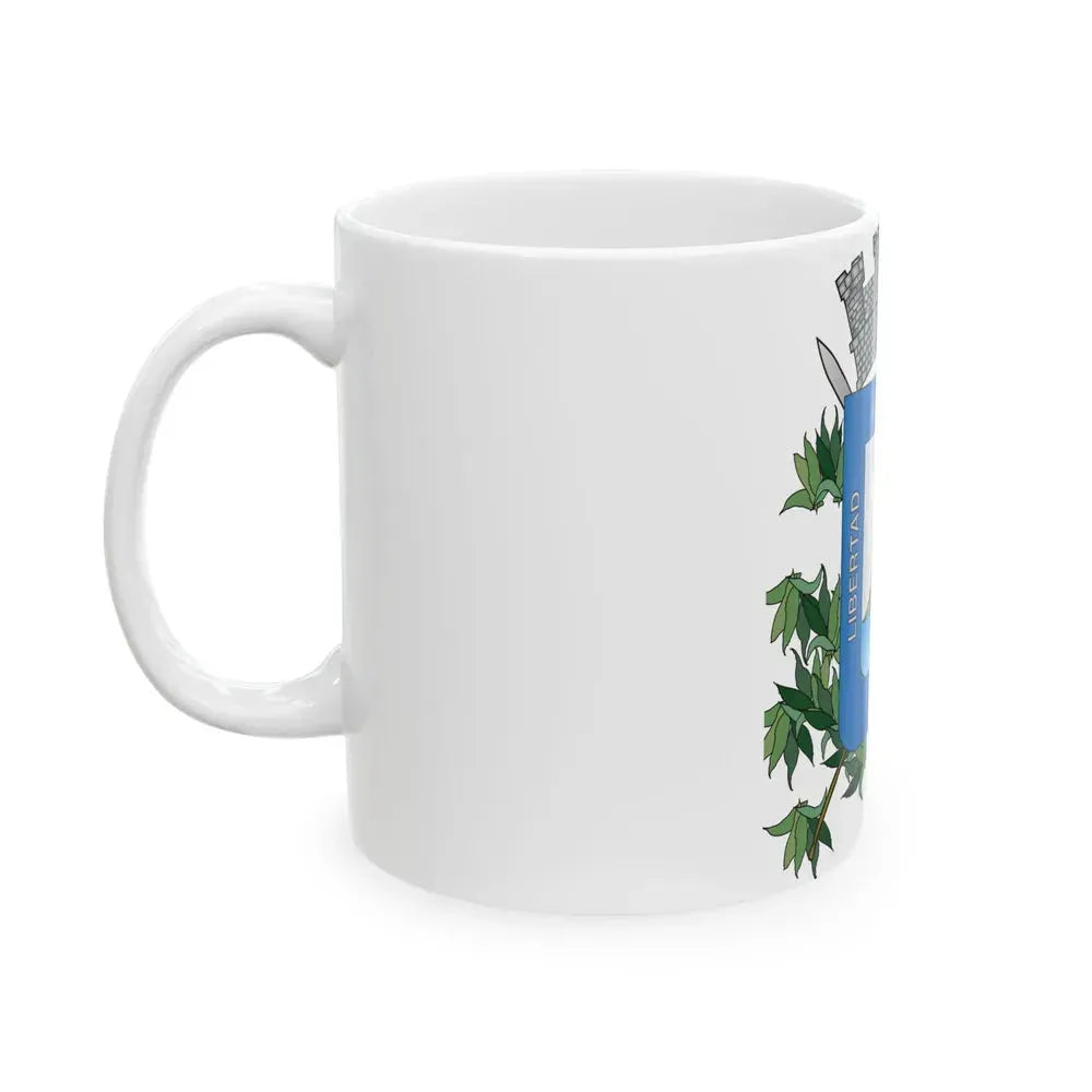 Coat of arms of Montevideo Department - White Coffee Mug - Go Mug Yourself